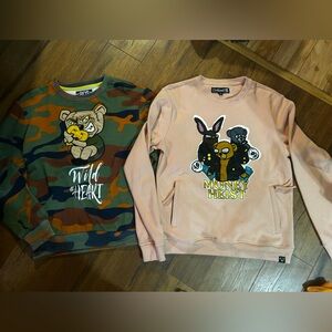 Civilized Money Heist BearSweatshirt Hoodie (m) DISCONTINUED RARE & BKYS Sweater